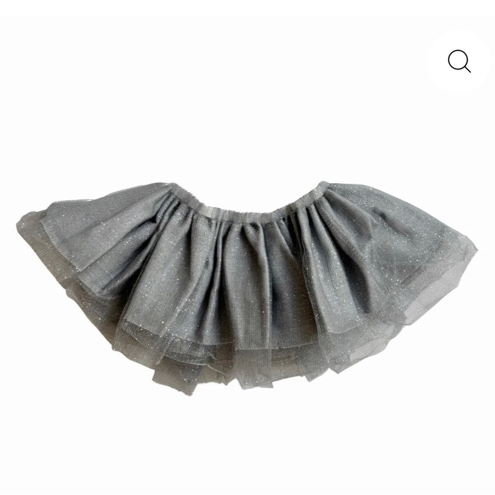 Gray Tulle Skirt by Oh Baby!  Reversible